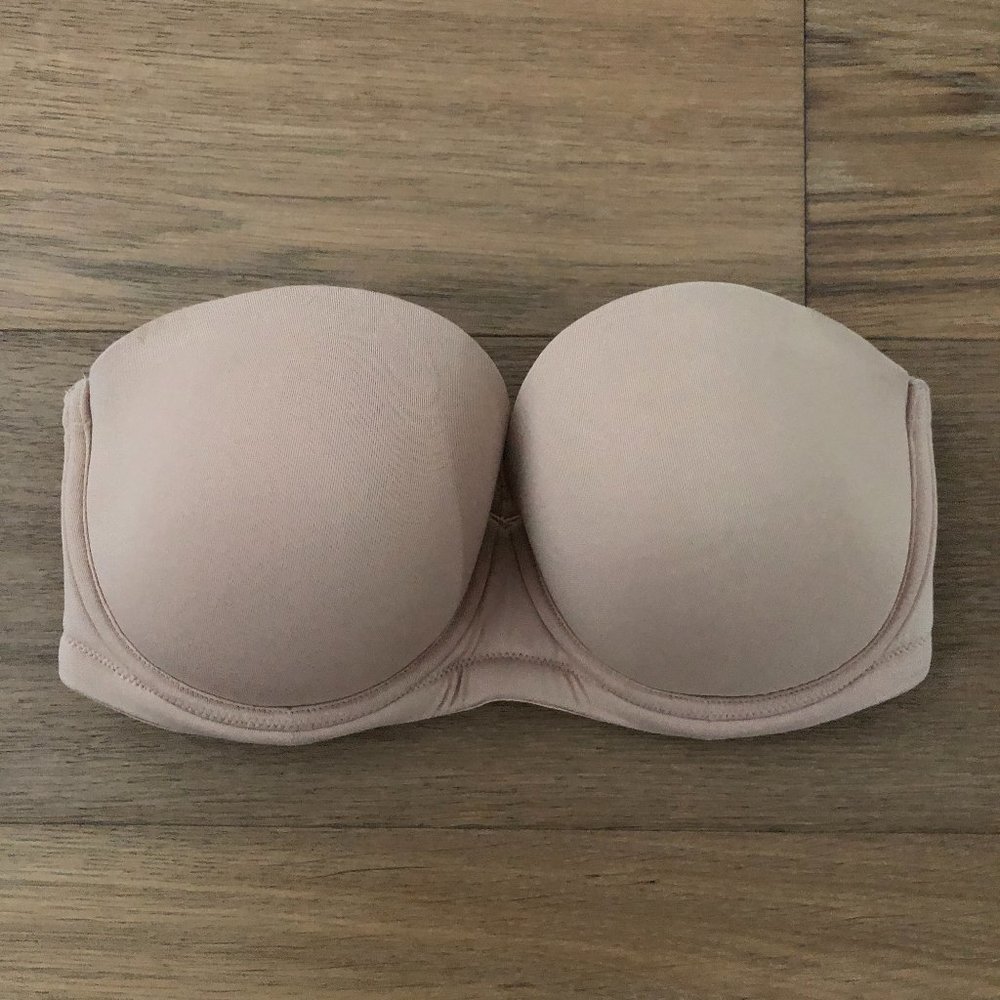WACOAL Women's 854119 Nude Tan Skin Color 2 Way Underwire Bra 34DD (LIKE NEW)